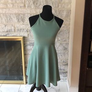 teal, tank top dress